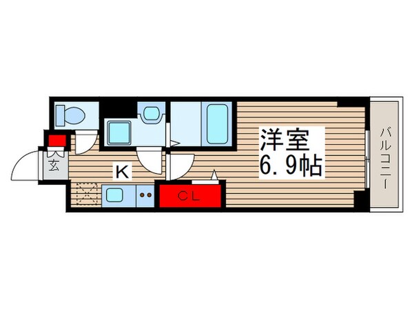 N-stage　Matsudoの物件間取画像